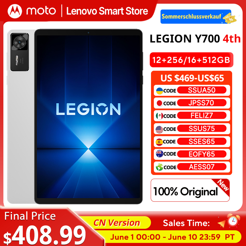 Android Tablet Gaming Accessories - Original Lenovo Legion Y700 4th Gaming