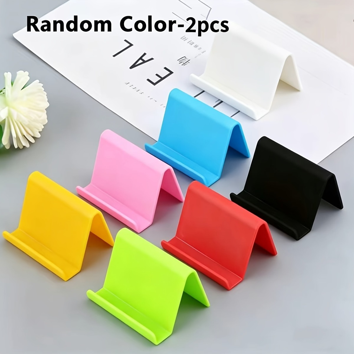 Tablet Accessories Online - Cute Random Colored 2Pcs Adjustable Plastic