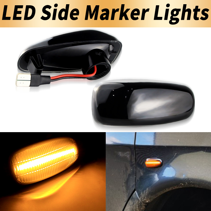 Tablet Accessories Aesthetic - 2PCS LED Side Marker Turn Signal