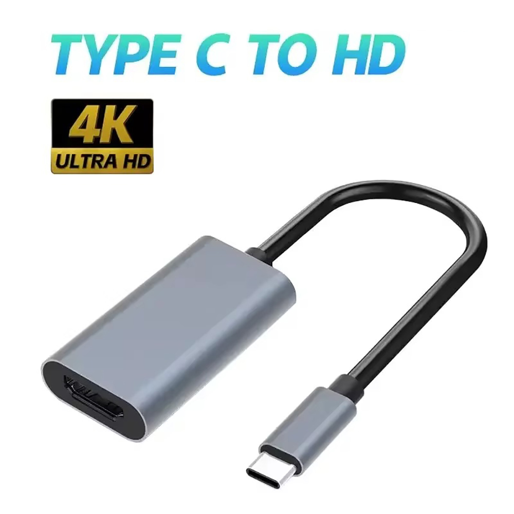 Hdmi Adapter Tablet - 4K Resolution USB-C to HDTV Adapter,
