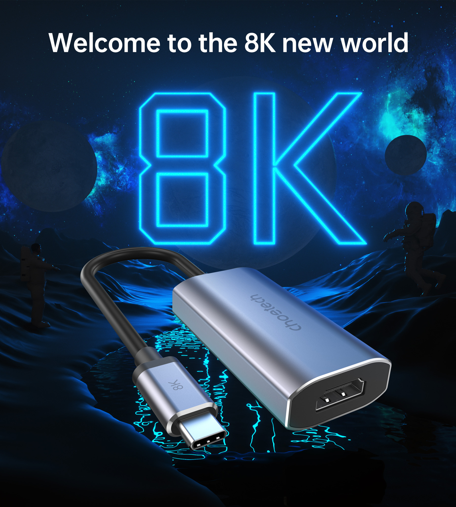 USB C to HDMI Adapter 8K, Thun - Hdmi Adapter Tablet recension och pris