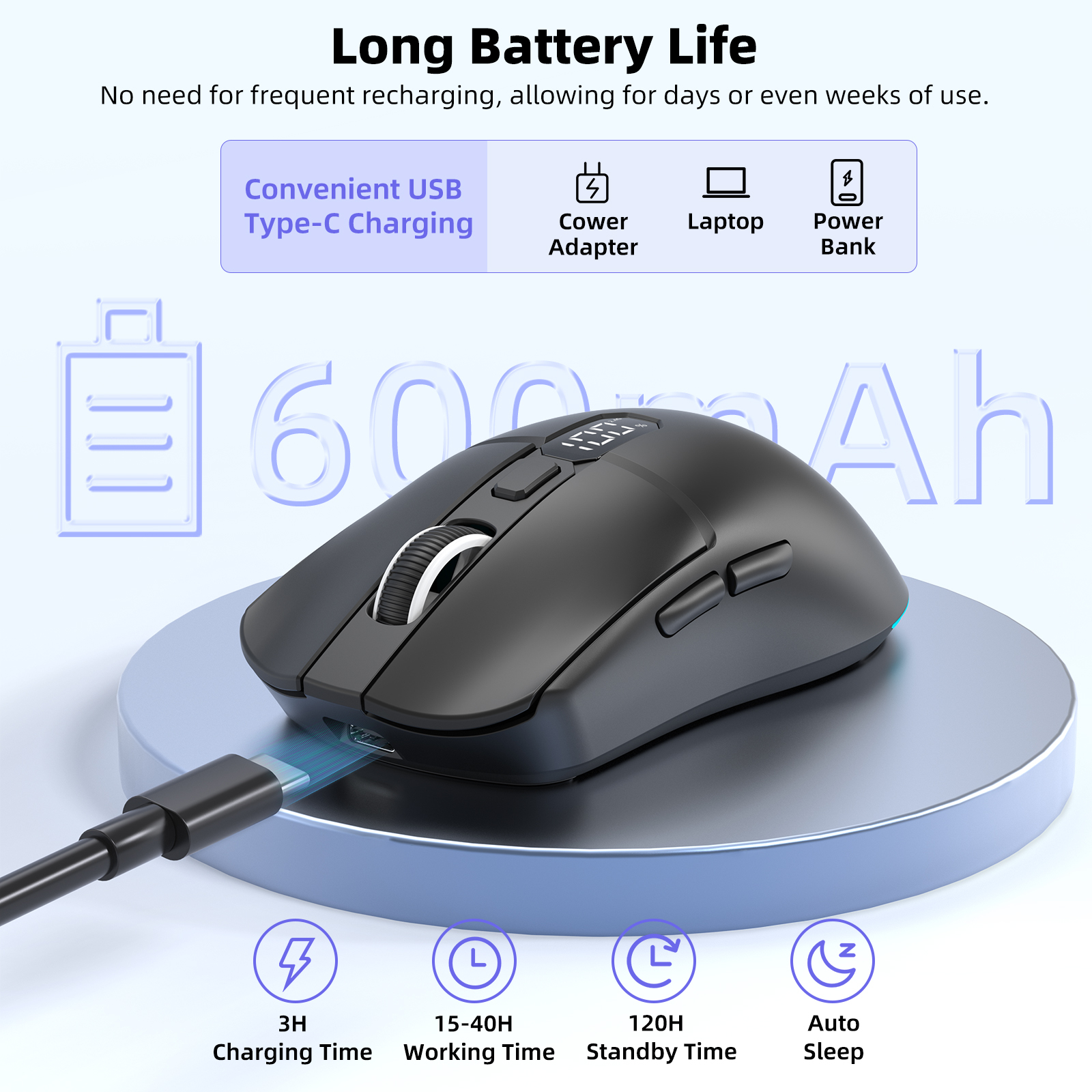 2.4G Wireless Gaming Mouse Sma - Tablet Accessories Choice Store recension och pris