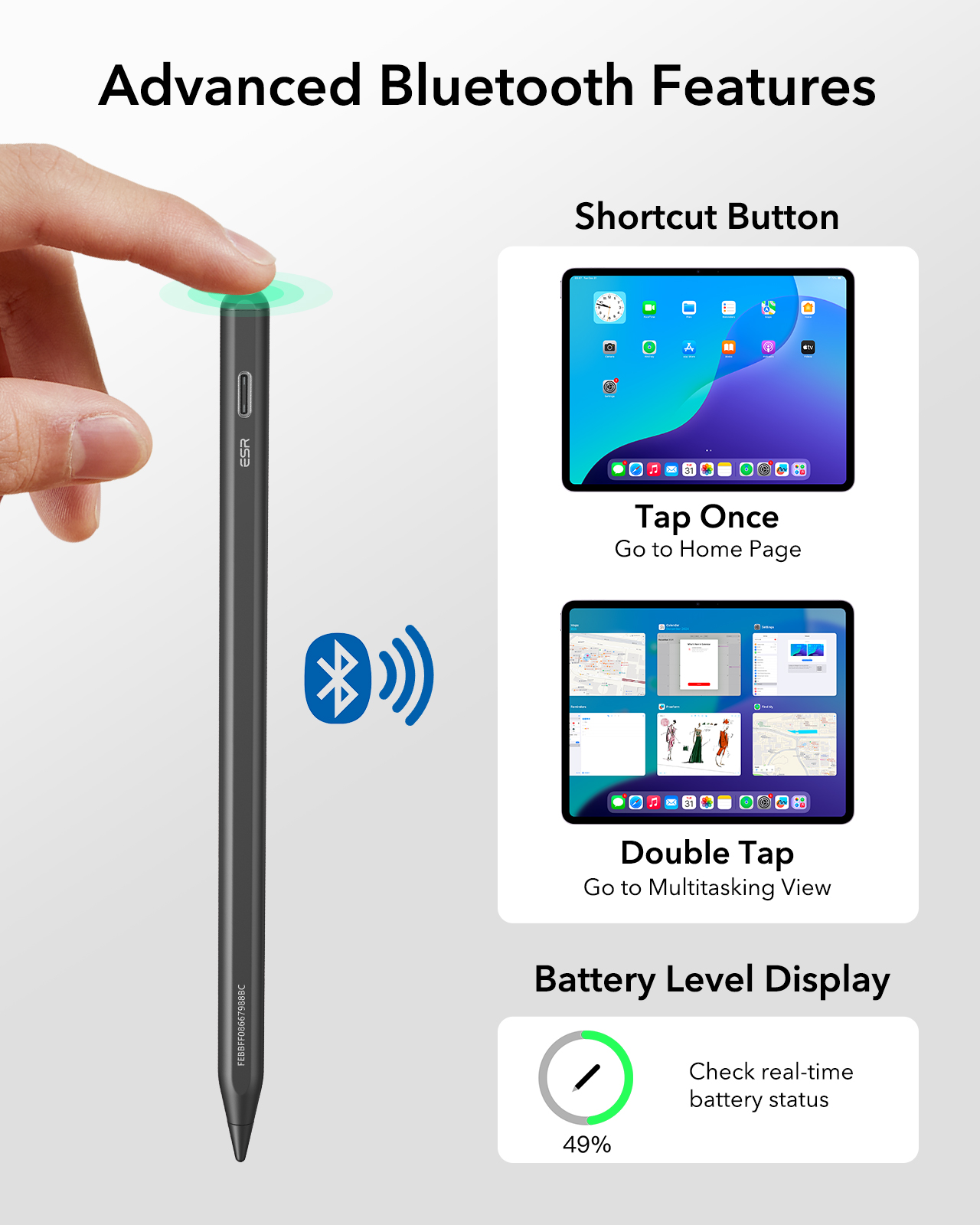 ESR iPad Pencil compatible wit - Tablet Accessories Kids recension och pris