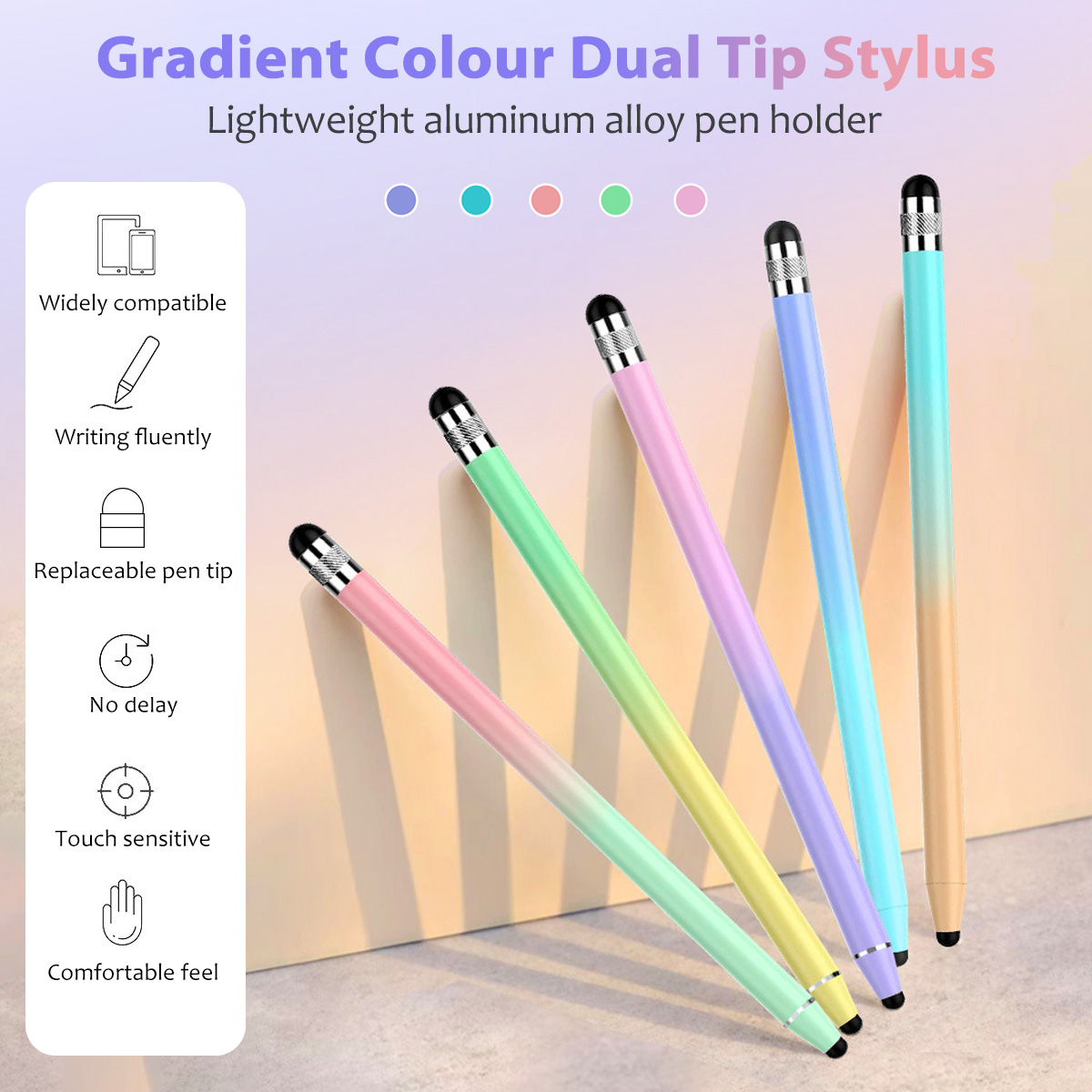 Universal 2 in 1 Stylus Pen fo - Tablet Accessories Kids recension och pris