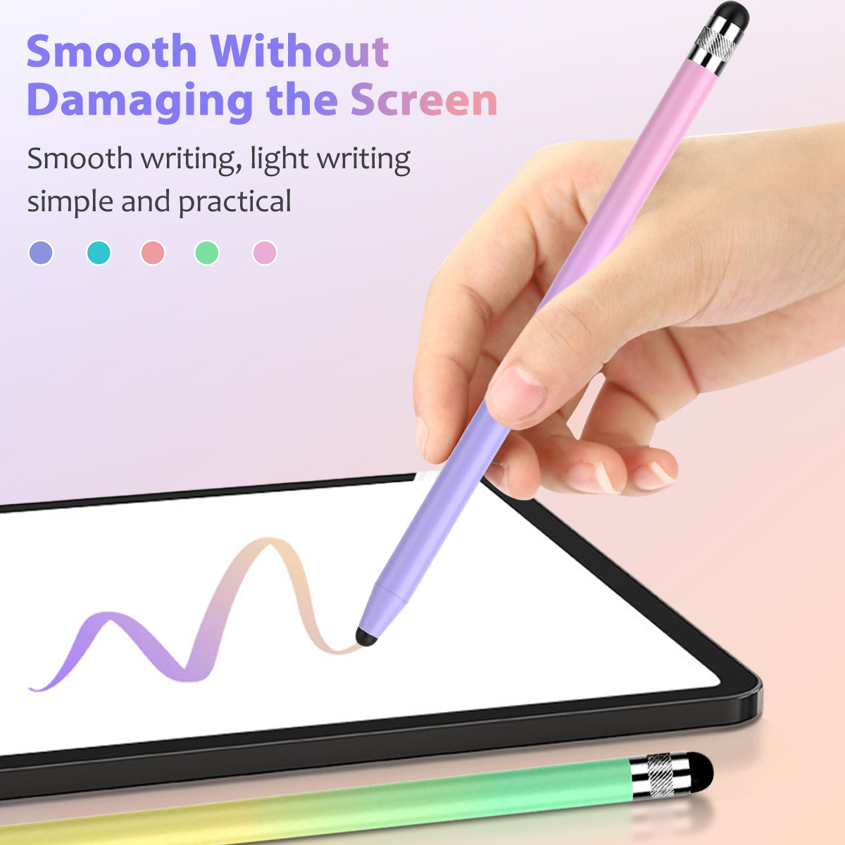 Universal 2 in 1 Stylus Pen fo - Tablet Accessories Kids recension och pris