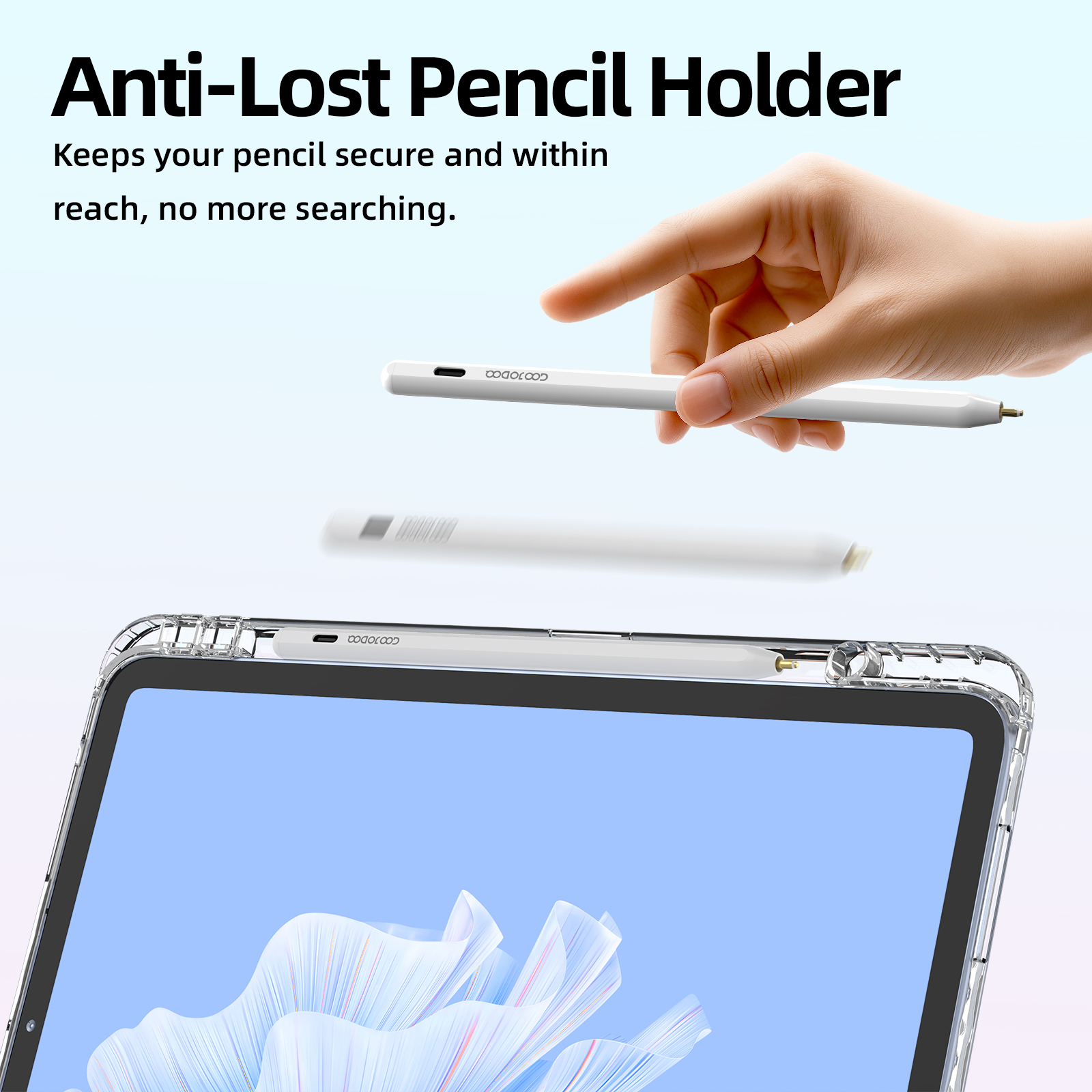 Y-shaped folding TPU iPad case - Tablet Accessories Choice Store recension och pris
