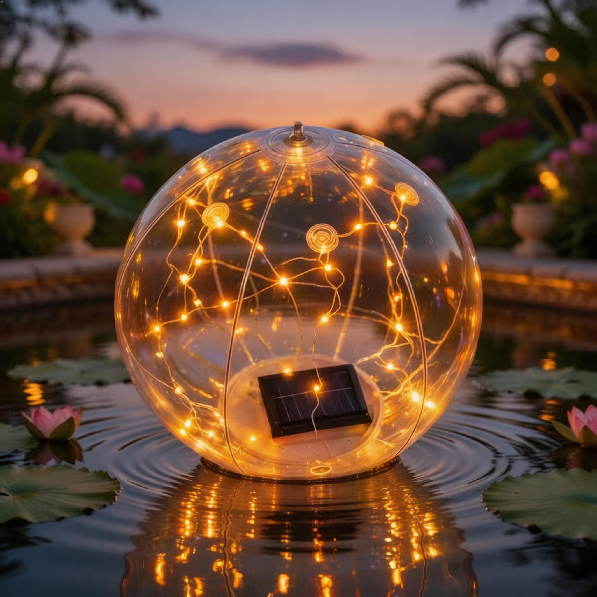 1 pc Solar- Floating Lights wi - Tablet Accessories Aesthetic recension och pris