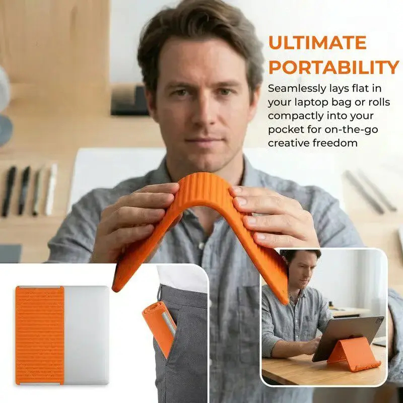Silicone Foldable Phone Stand  - Tablet Accessories recension och pris
