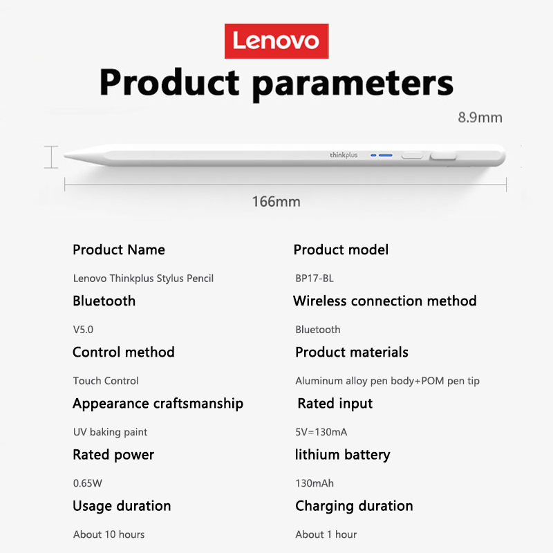 Lenovo  Universal Stylus Pen F - Lenovo Tablet With Accessories recension och pris