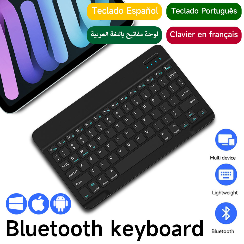 Bluetooth Keyboard for IOS And - Windows Tablet Accessories recension och pris