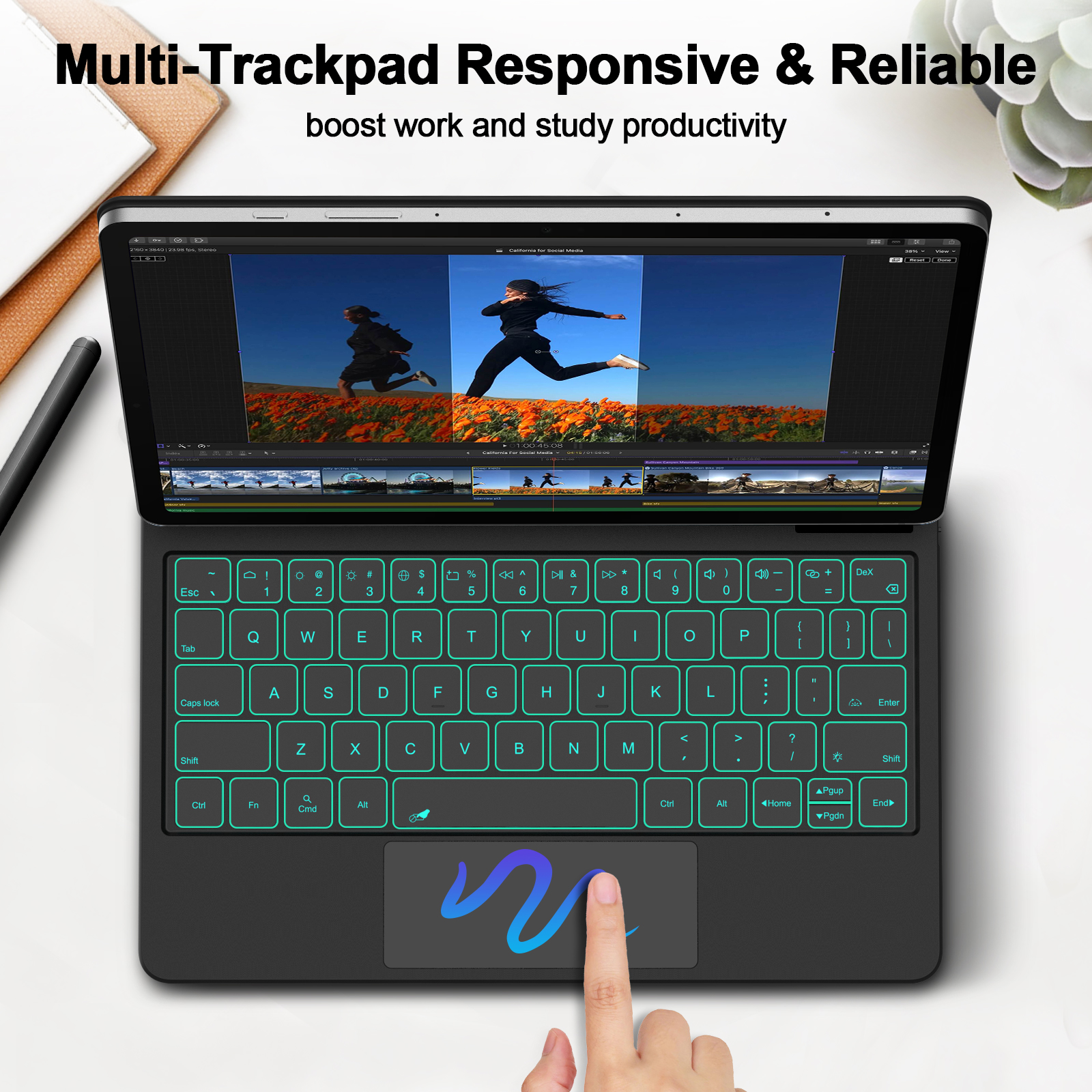 Magic Keyboard For Samsung Gal - Tablet Accessories Choice Store recension och pris