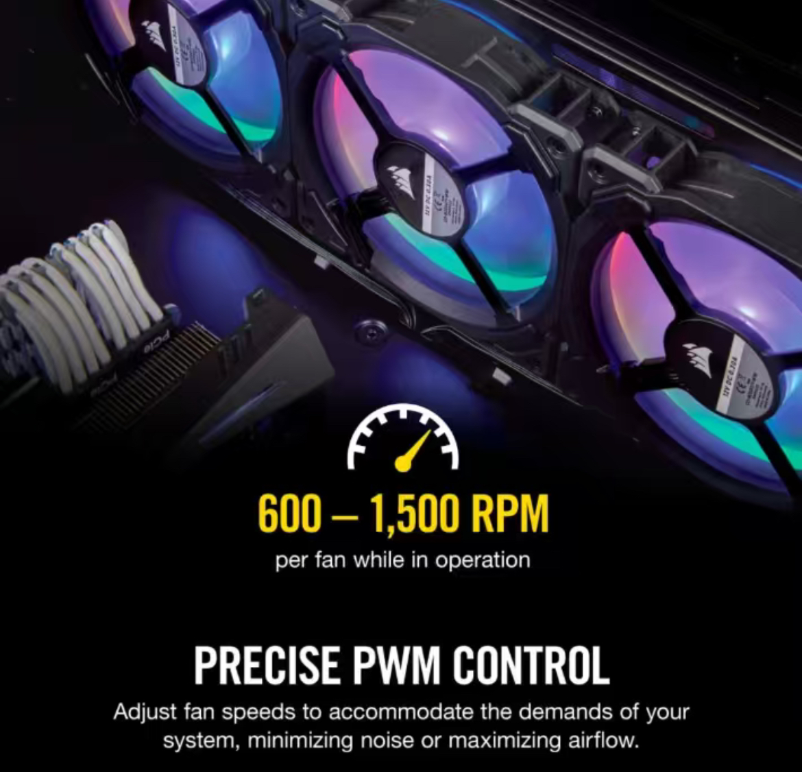 CORSAIR LL120 RGB 120mm Dual L - Tablet Accessories Aesthetic recension och pris