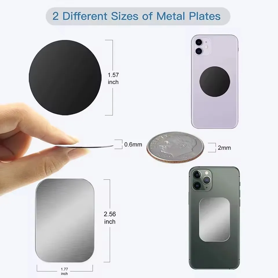 1-10PCS Universal Magnetic Car - Essential Tablet Accessories recension och pris