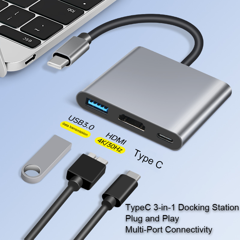 3 in 1 Usb Hub USB C to HDMI-c - Hdmi Adapter Tablet recension och pris