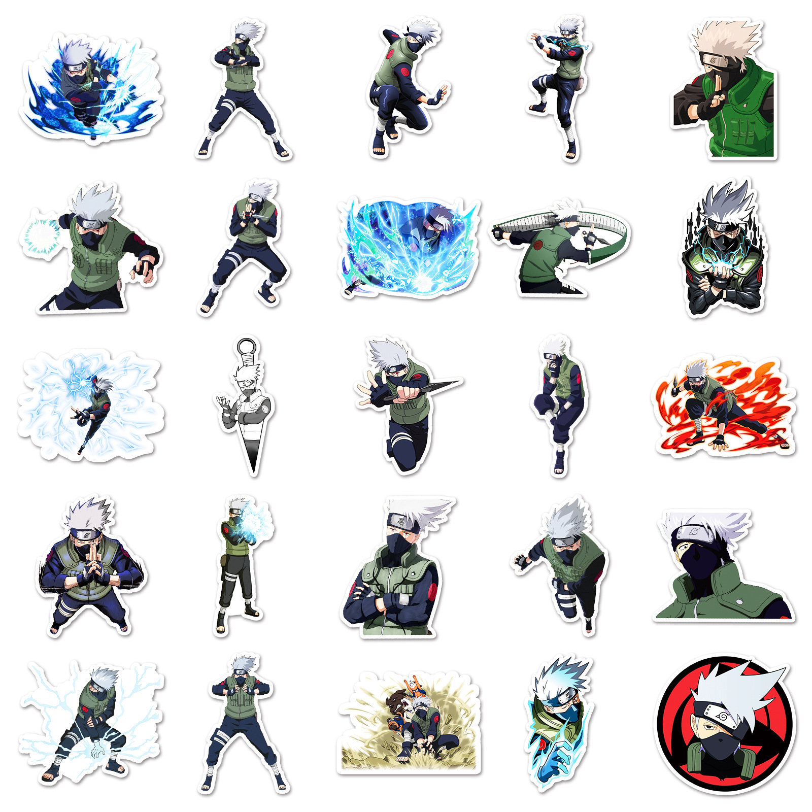 50pcs Anime Naruto Hatake Kaka - Tablet Accessories recension och pris