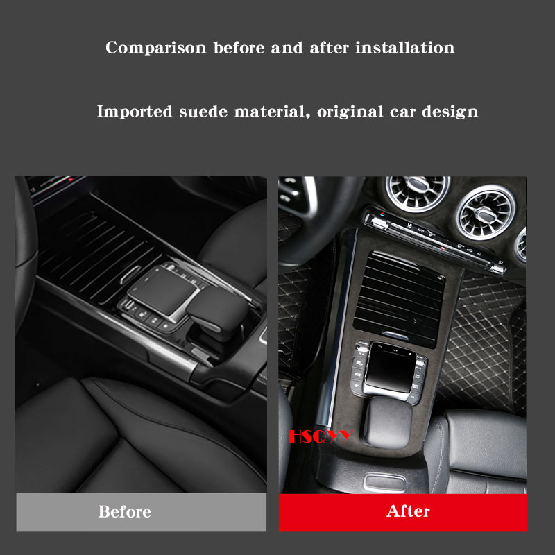 Car Center Console Suede Style - Tesla Tablet Accessories recension och pris