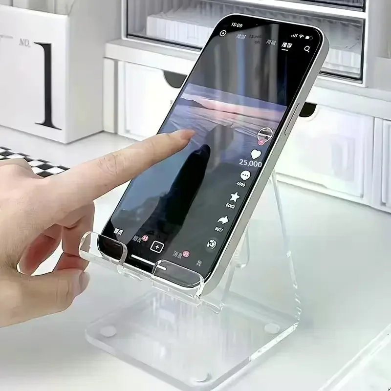 Transparent Acrylic Phone Stan - Tablet Accessories recension och pris