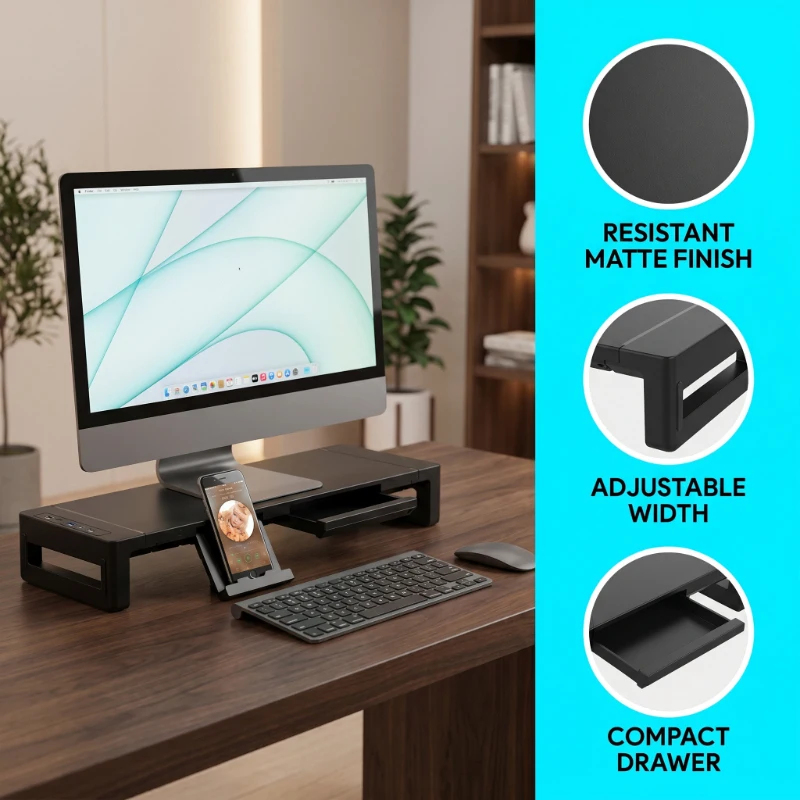 Ergonomic Foldable Monitor Sta - Tablet Stand Adjustable recension och pris