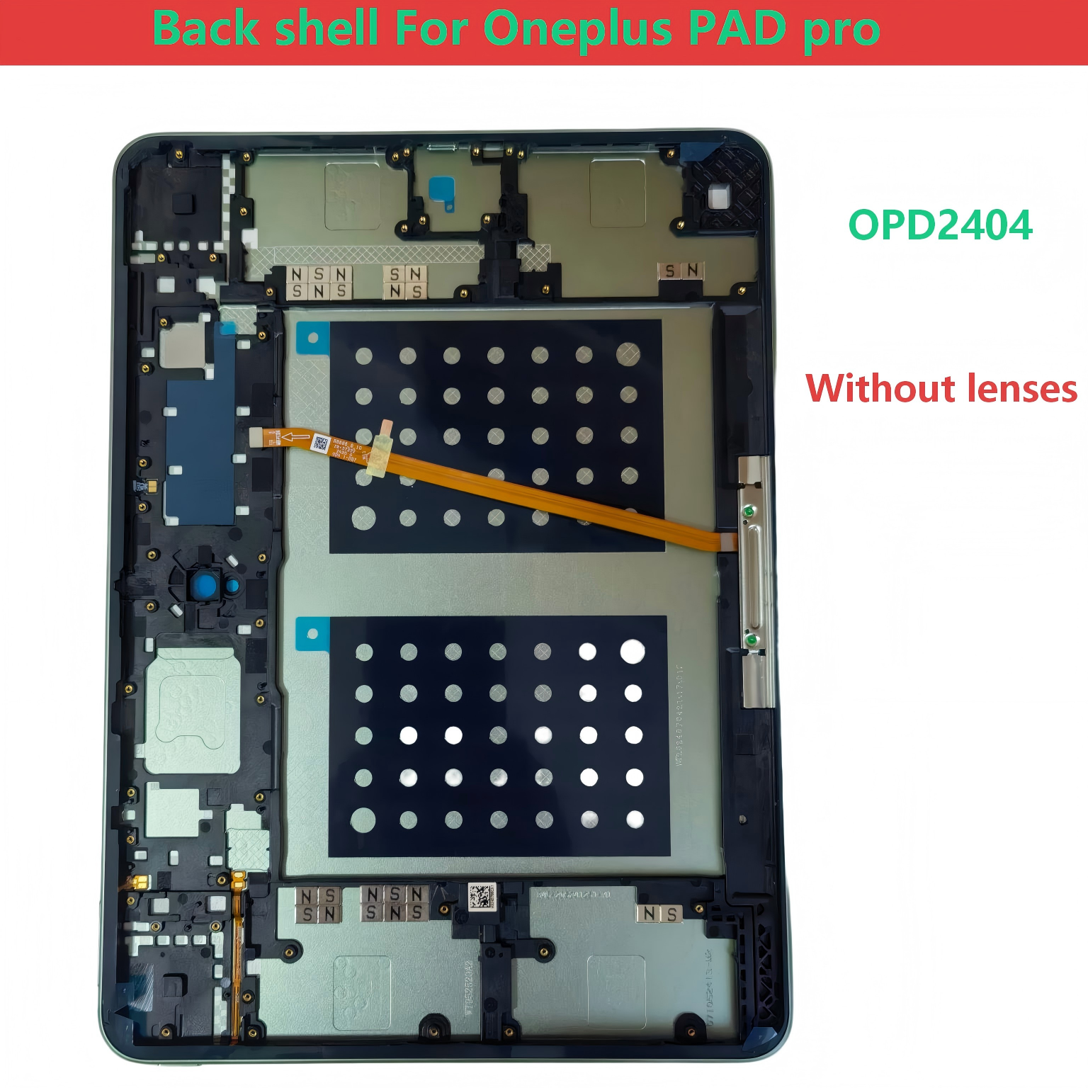 Back shell For Oneplus pad pro - Oneplus Tablet Accessories recension och pris