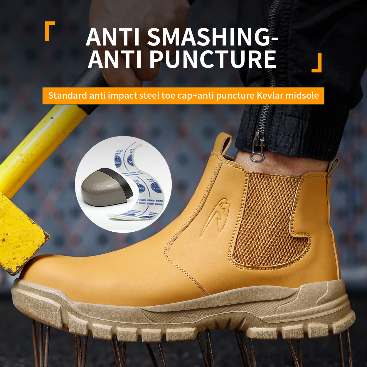 DianSen Safety Work Boots: Ste - Tablet Accessories Aesthetic recension och pris