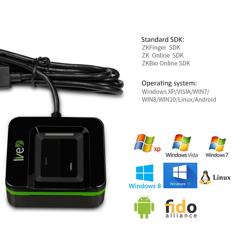 20R Optical Fingerprint Scanne - Windows Tablet Accessories recension och pris