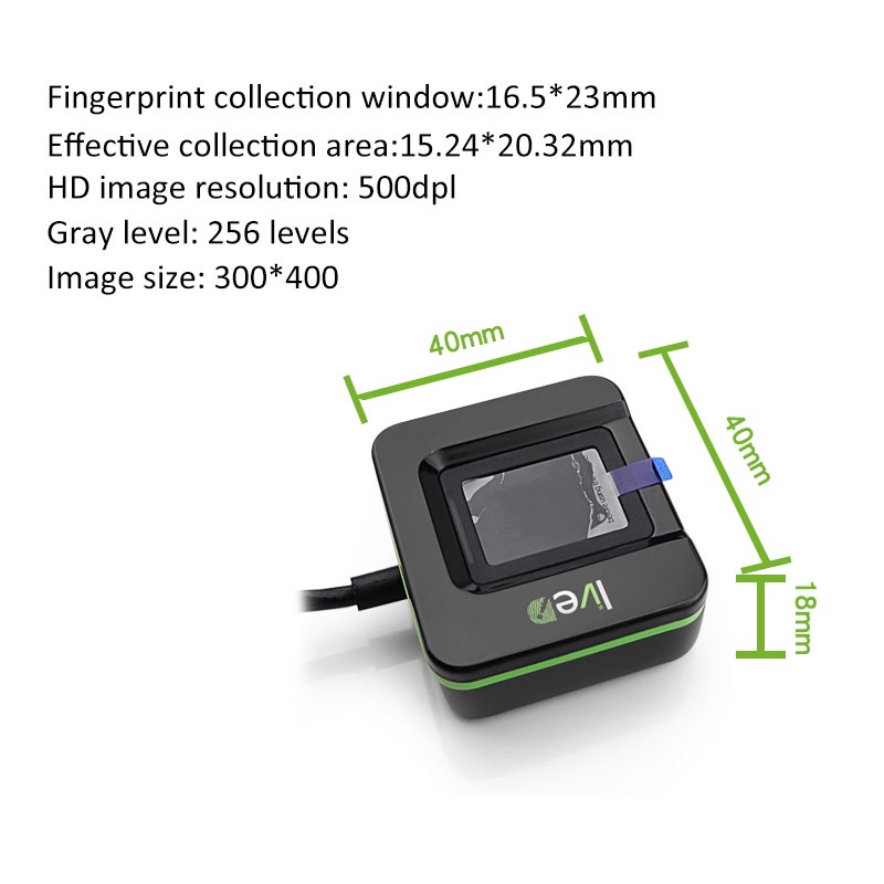 20R Optical Fingerprint Scanne - Windows Tablet Accessories recension och pris