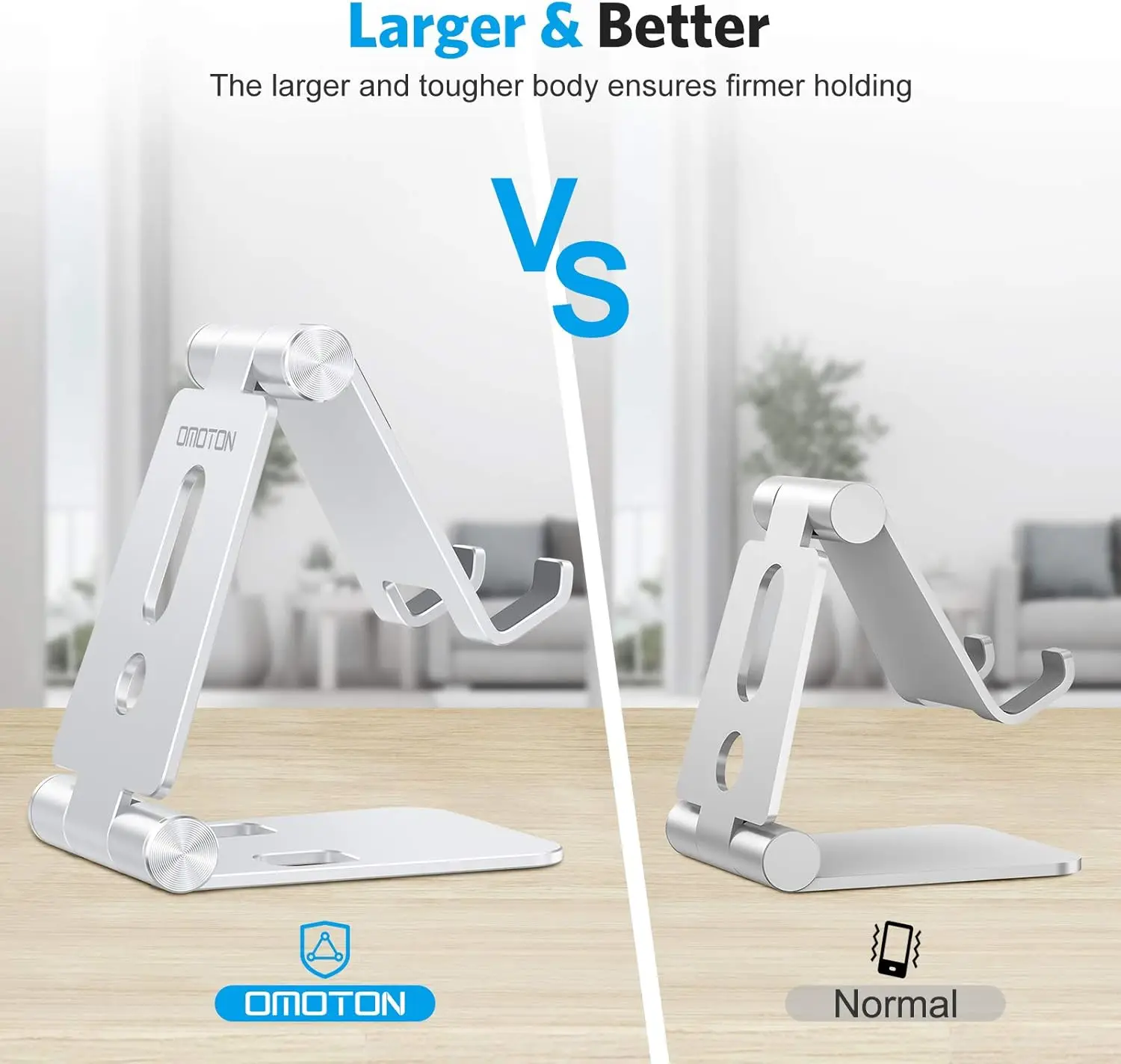 Foldable Aluminum Phone Stand, - Tablet Stand Adjustable recension och pris