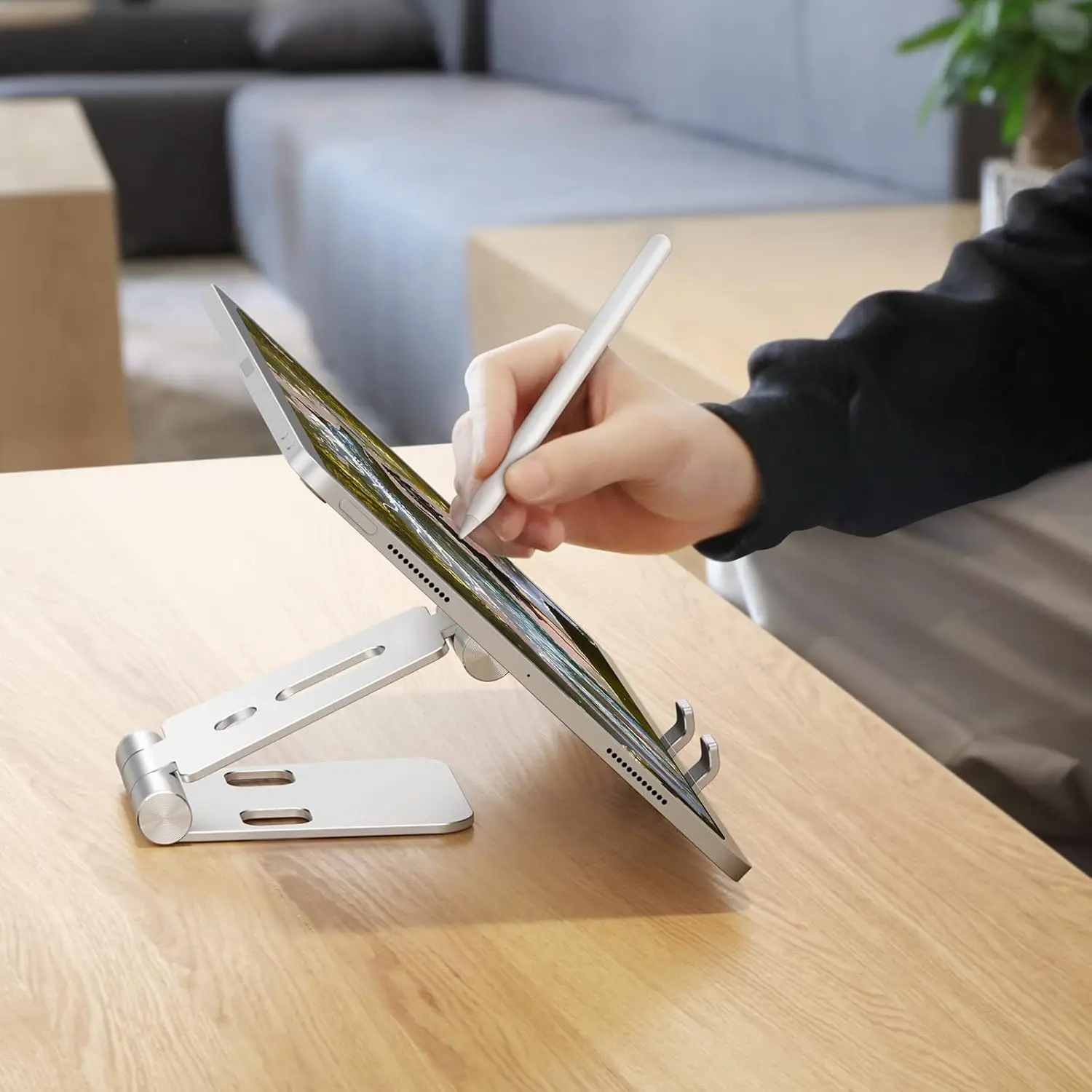Foldable Aluminum Phone Stand, - Tablet Stand Adjustable recension och pris