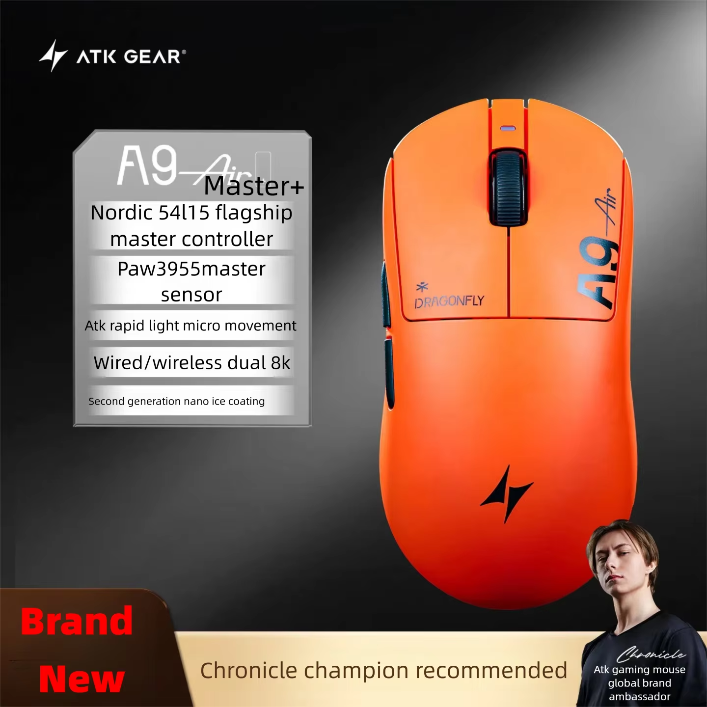 ATK A9 Air Ultimate Plus Gamin - Tablet Accessories recension och pris