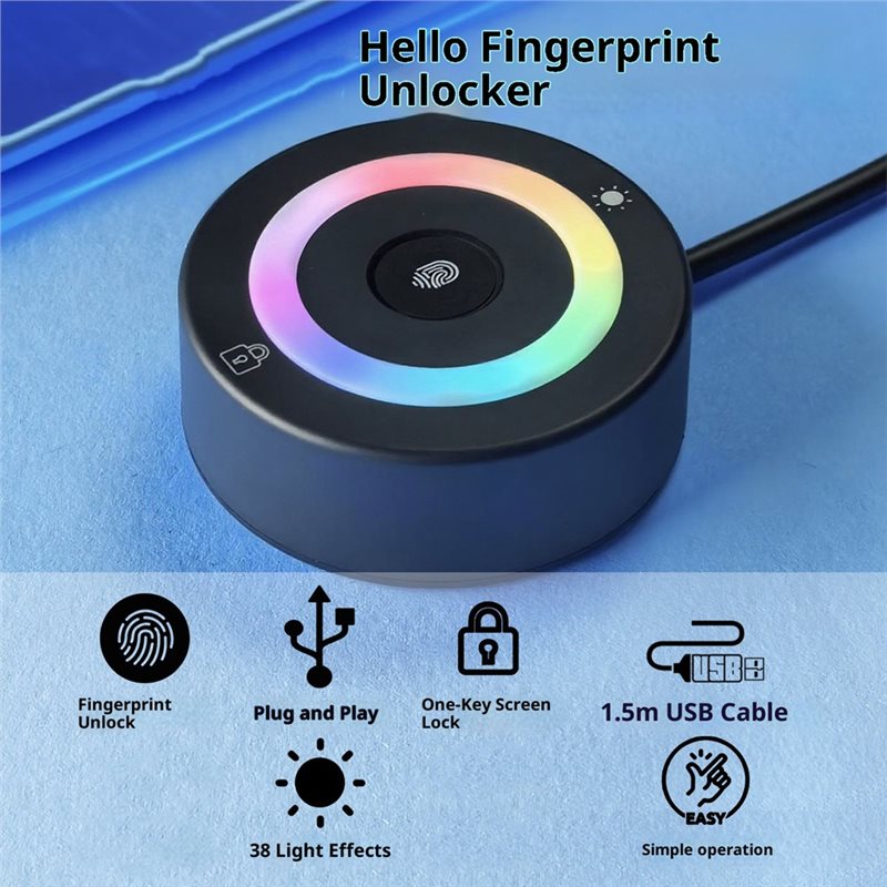 USB Fingerprint For Windows He - Windows Tablet Accessories recension och pris