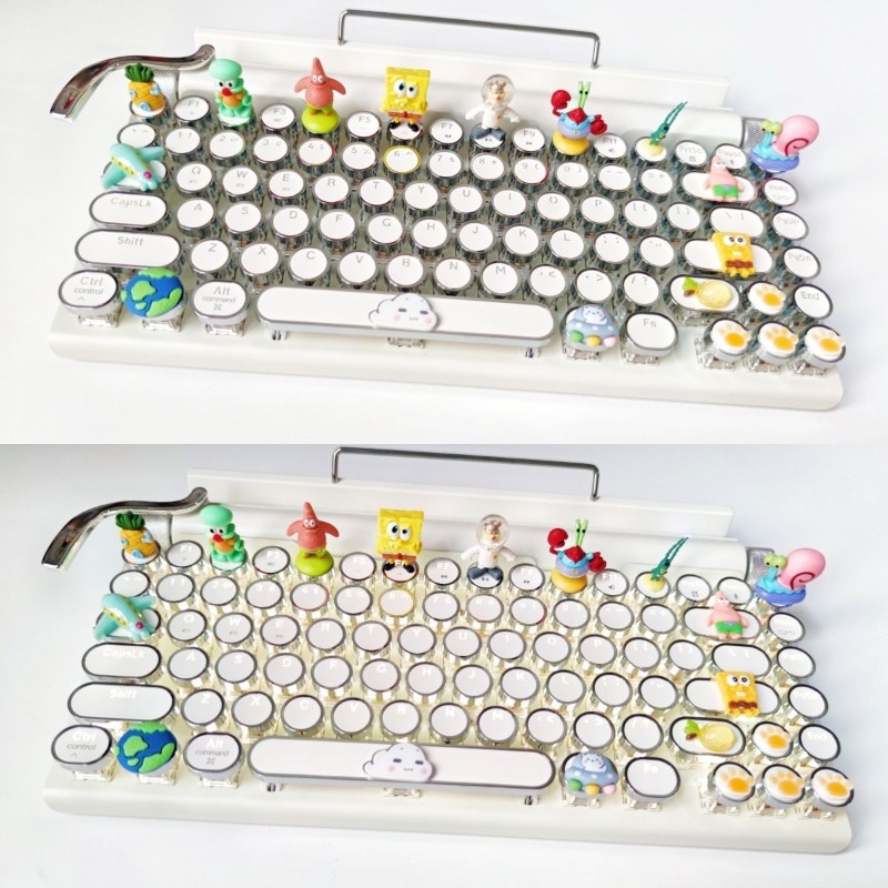 Retro SpongeBo Mechanical Keyb - Tablet Accessories Kids recension och pris