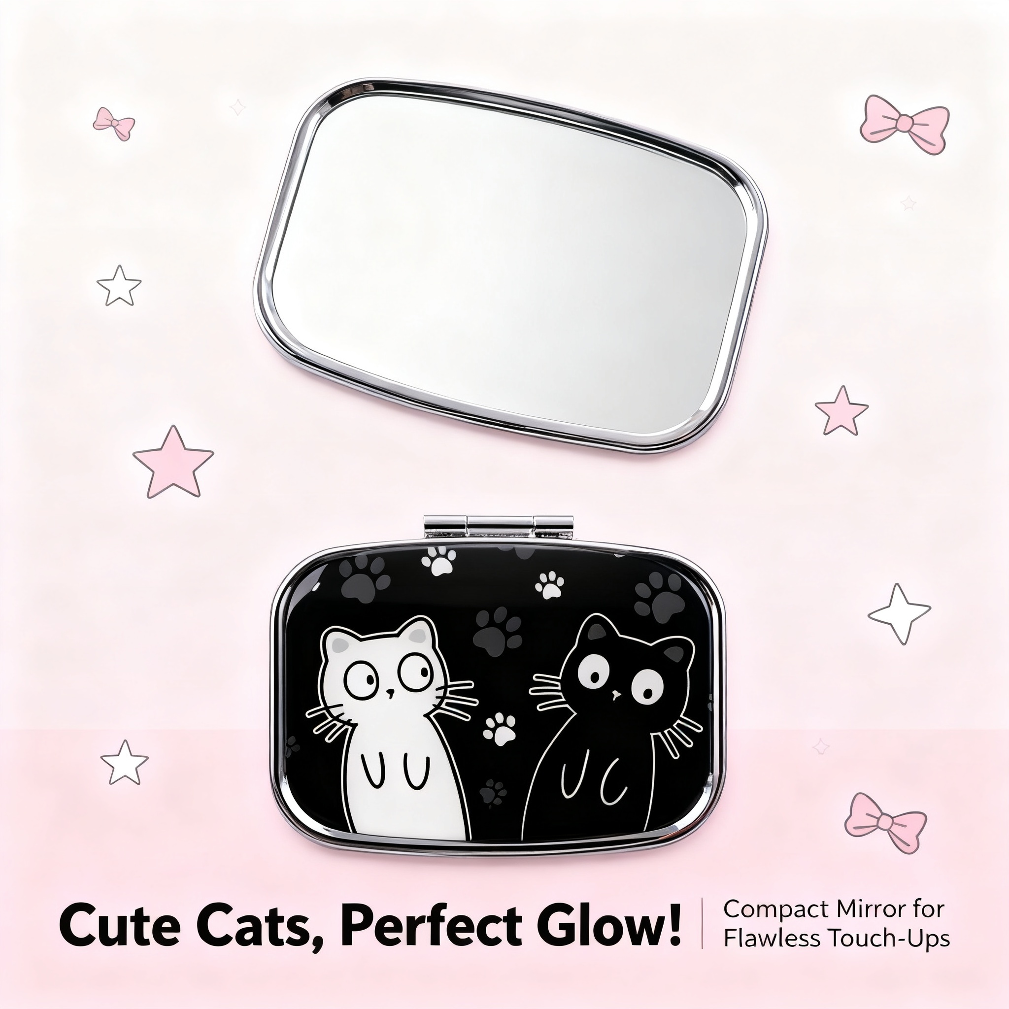 Cartoon Black And White Cat Tr - Tablet Accessories recension och pris
