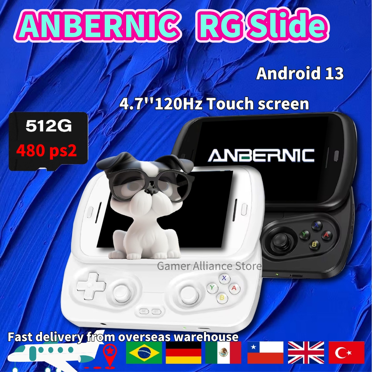 ANBERNIC RG Slide RGSlide Retr - Android Tablet Gaming Accessories recension och pris