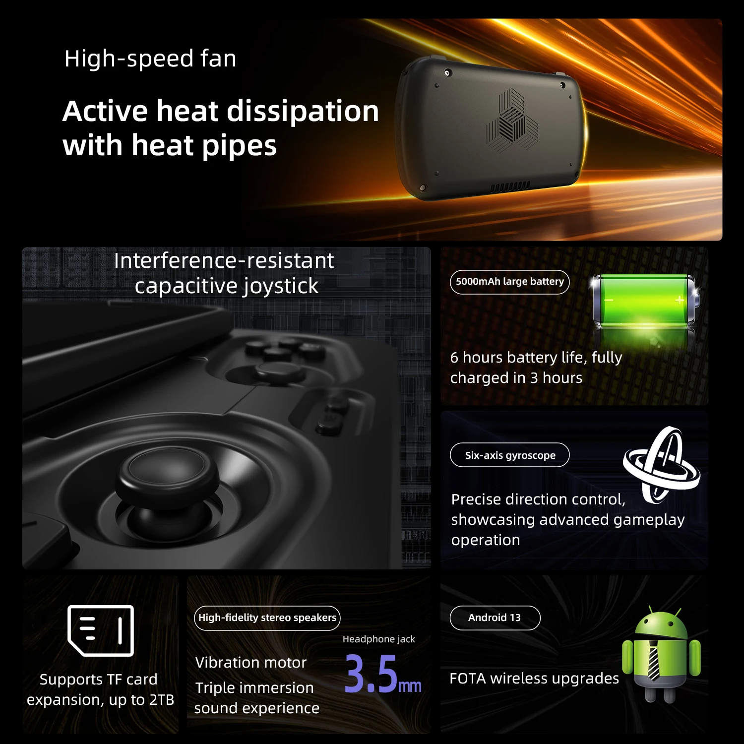 ANBERNIC RG Slide RGSlide Retr - Android Tablet Gaming Accessories recension och pris