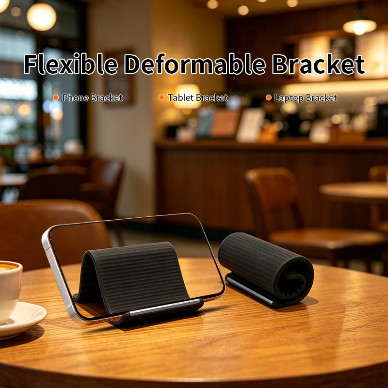 Portable Foldable Silicone Pho - Tablet Stand Adjustable recension och pris