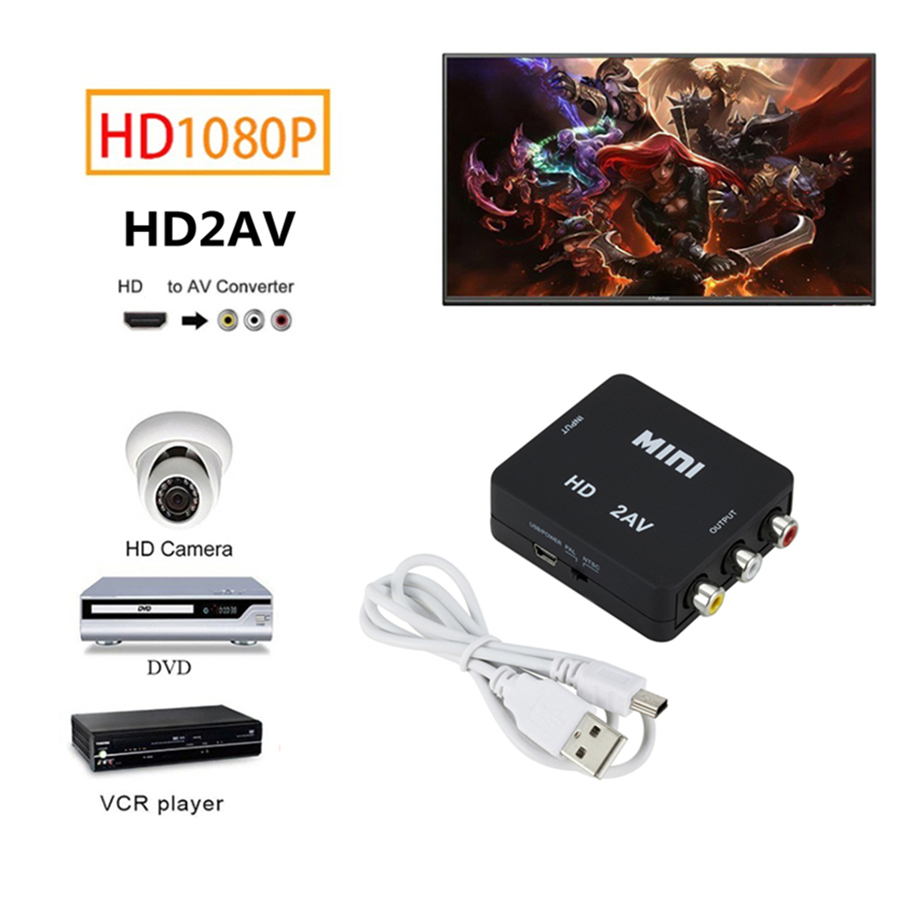 HDMI-compatible to AV RCA Conv - Hdmi Adapter Tablet recension och pris