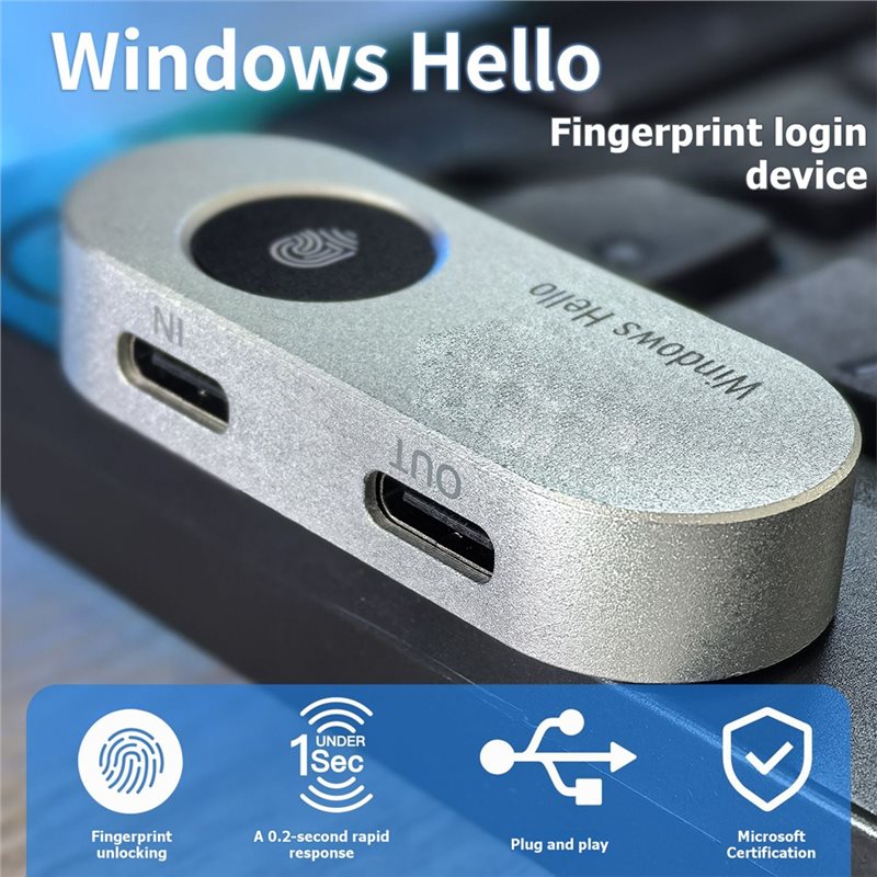 AS95-New Windows Hello Fingerp - Windows Tablet Accessories recension och pris