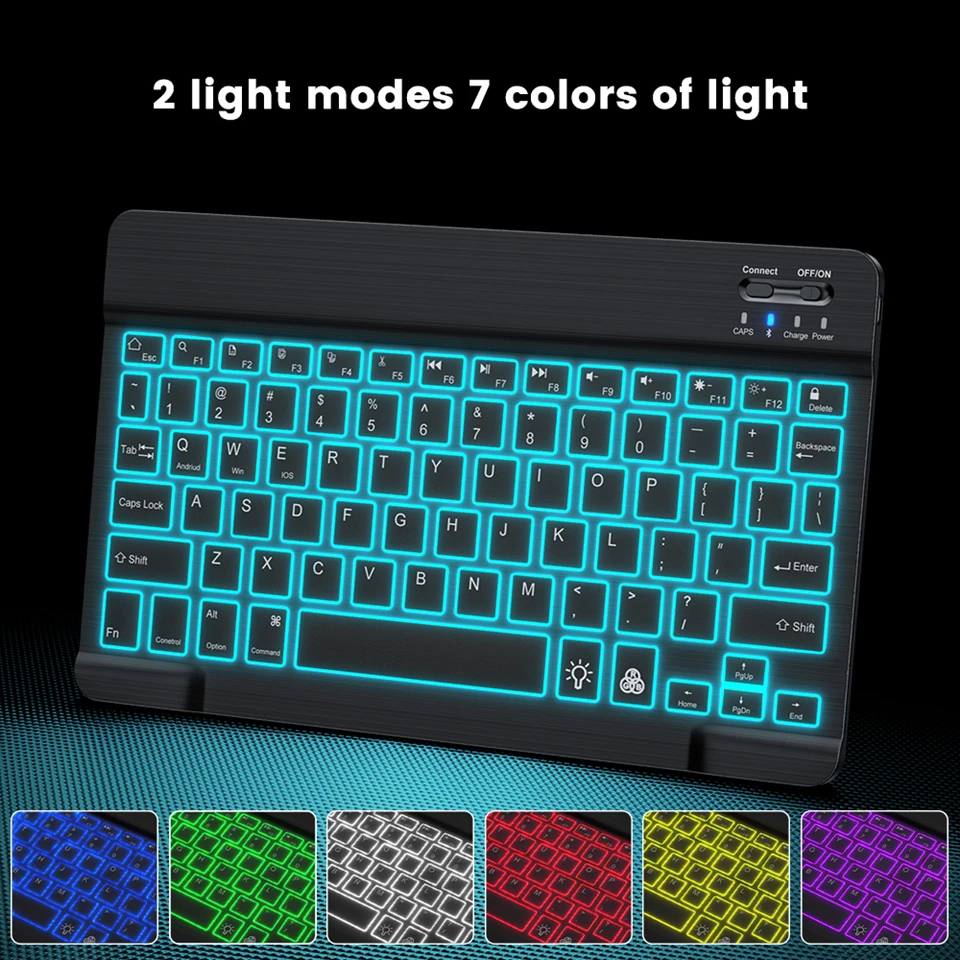 2026 Backlight Bluetooth Keybo - Android Tablet Gaming Accessories recension och pris