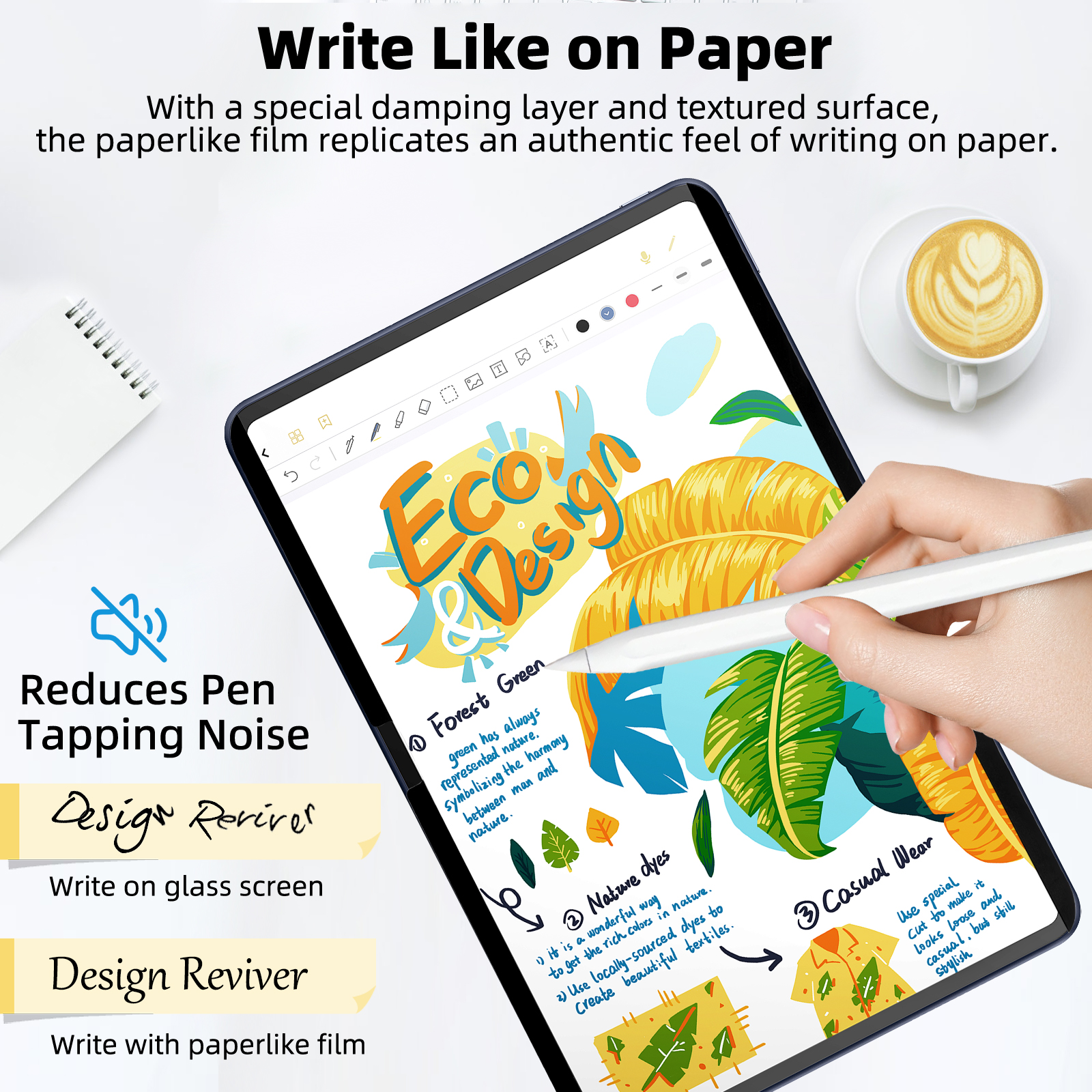 GOOJODOQ Magnetic Paper-feel S - Tablet Accessories Choice Store recension och pris