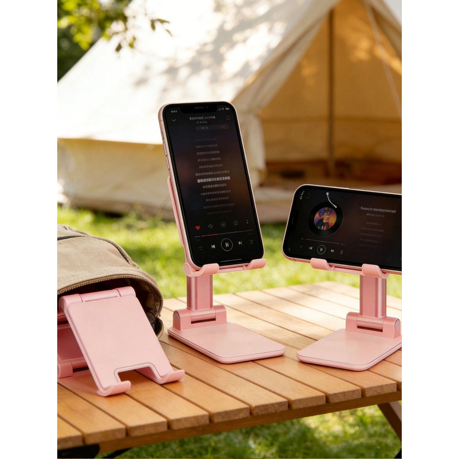 1pc Foldable Desktop Phone Hol - Tablet Accessories recension och pris