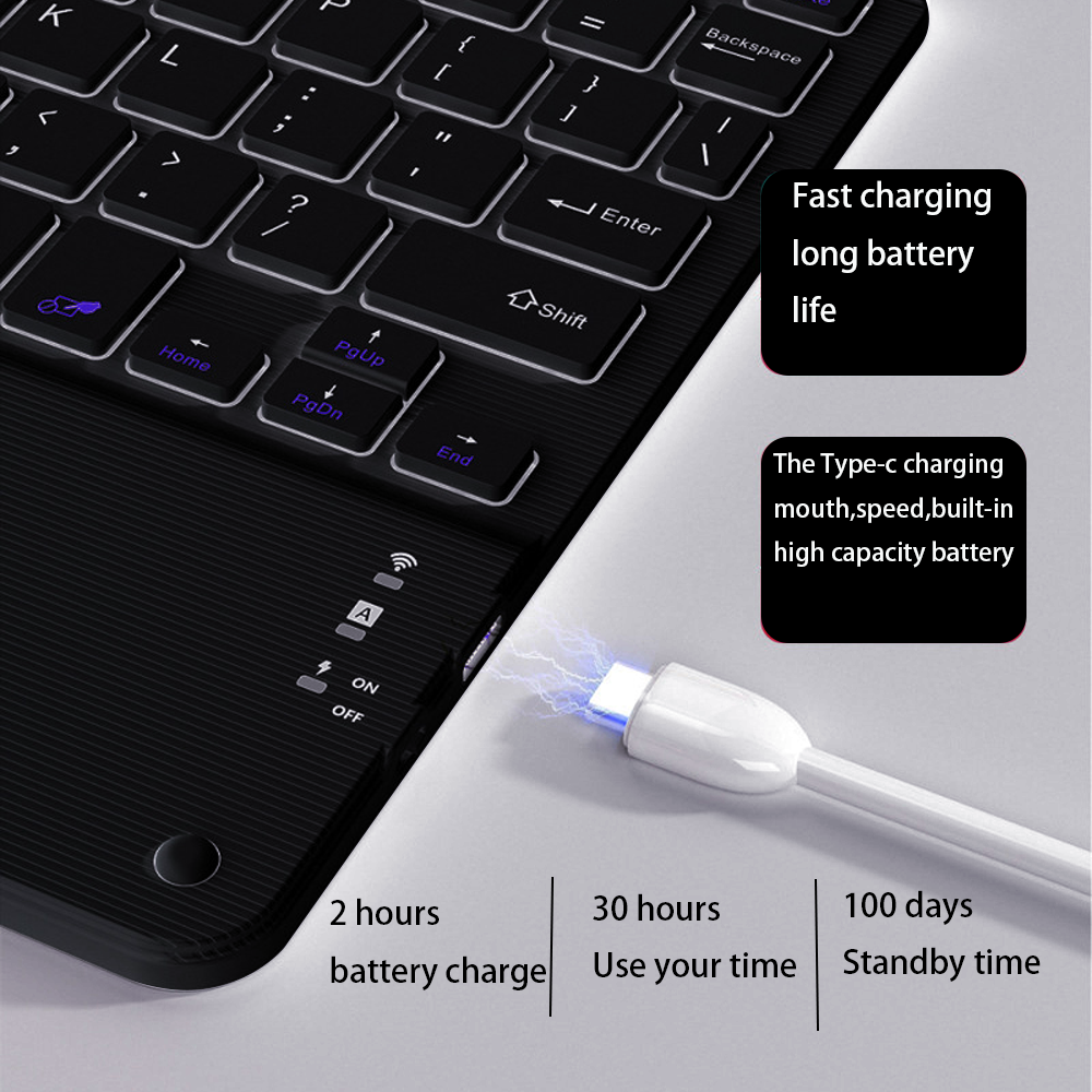 Touchpad Wireless Keyboard and - Windows Tablet Accessories recension och pris