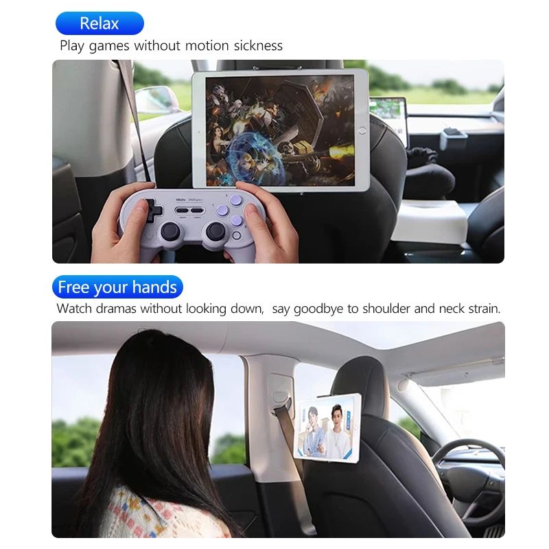 Back Seat Holder with Hook for - Tesla Tablet Accessories recension och pris