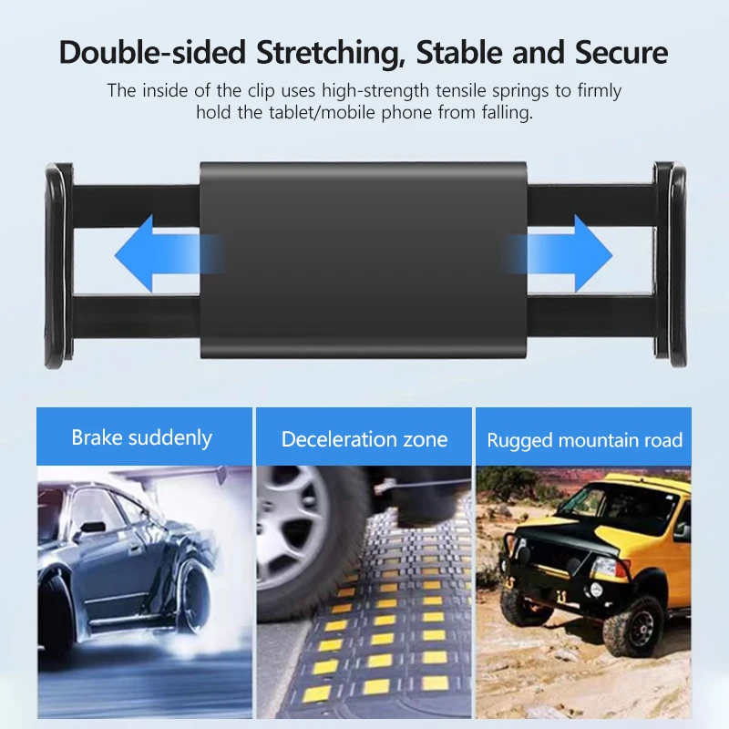 Back Seat Holder with Hook for - Tesla Tablet Accessories recension och pris