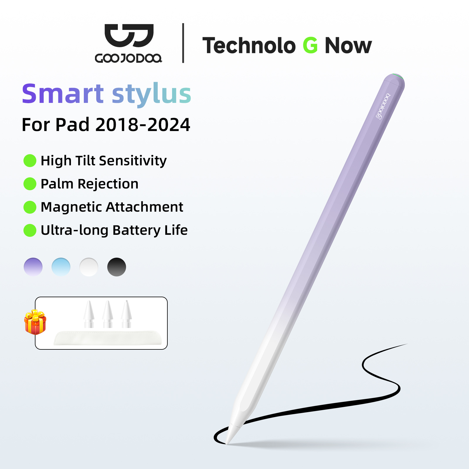 GOOJODOQ GD13 Pencil Stylus Pe - Tablet Accessories Kids recension och pris