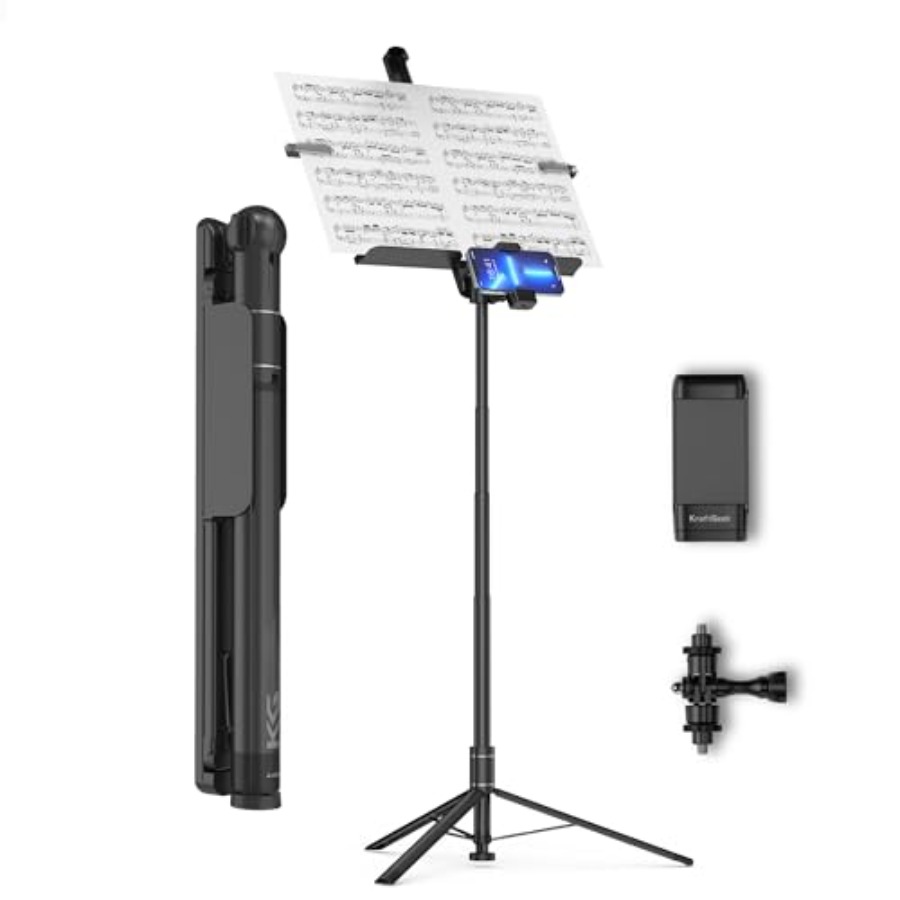 KraftGeek 66 Music Stand for S - Tablet Stand Adjustable recension och pris