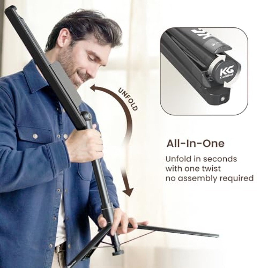KraftGeek 66 Music Stand for S - Tablet Stand Adjustable recension och pris