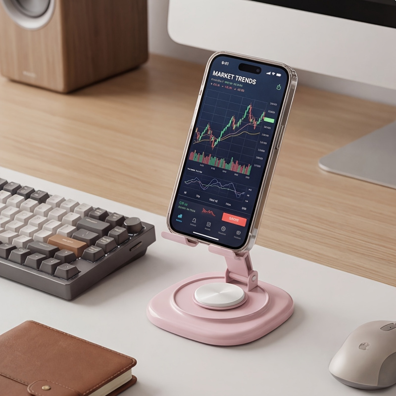 Macaron Desktop Metal Rotating - Tablet Stand Adjustable recension och pris