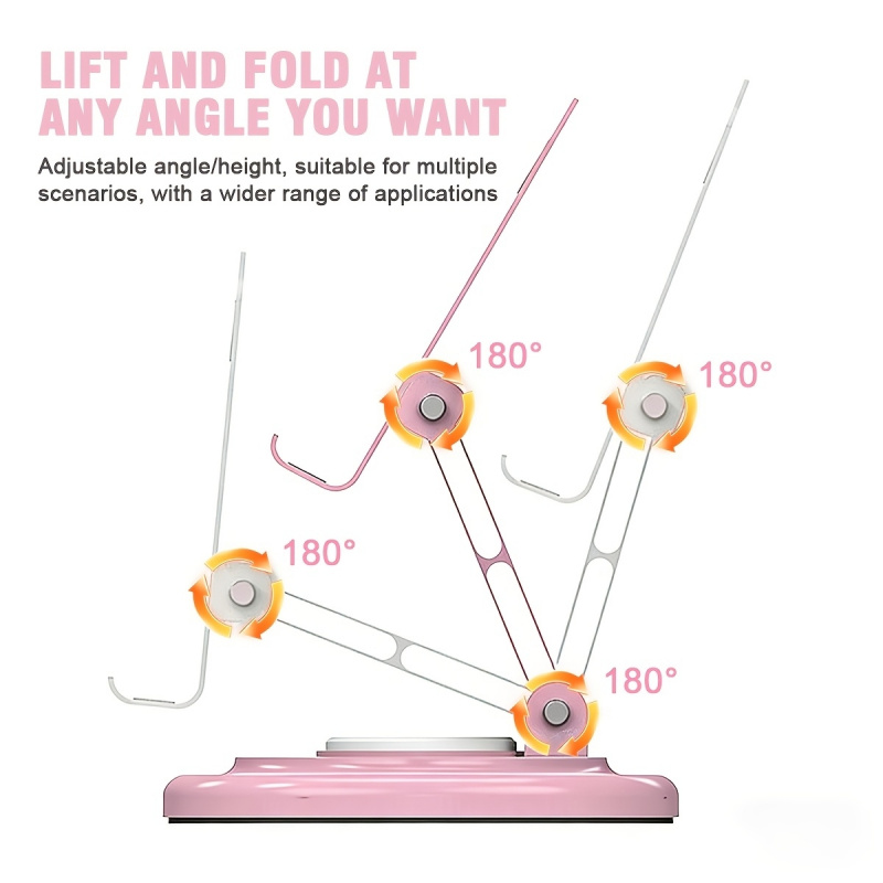 Macaron Desktop Metal Rotating - Tablet Stand Adjustable recension och pris