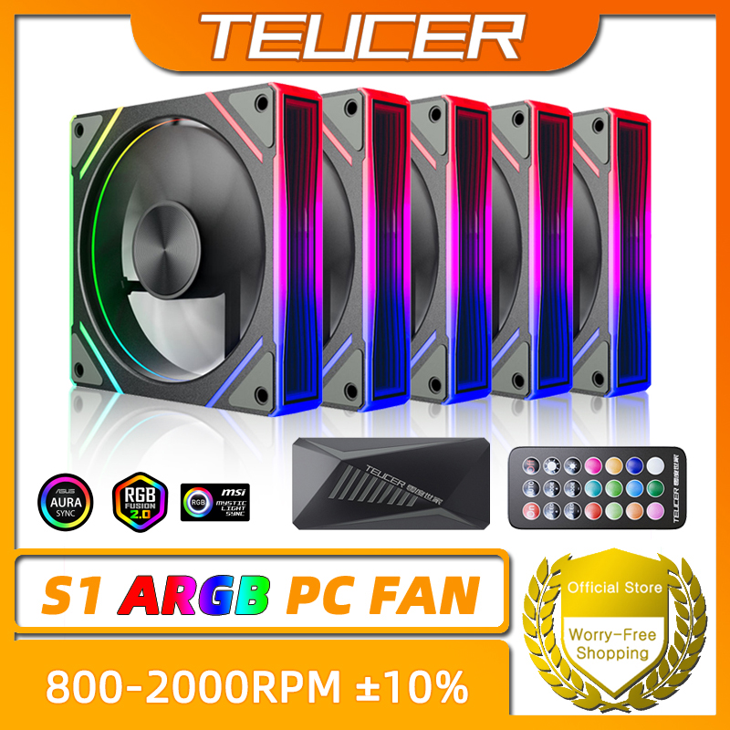 TEUCER Prism S1 ARGB 120mm (12 - Tablet Accessories Aesthetic recension och pris