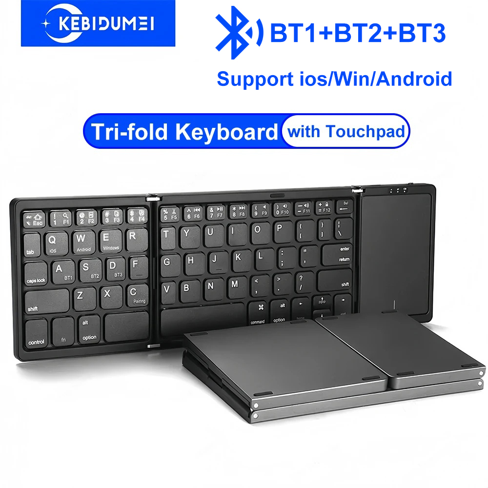KEBIDUMEI Three Bluetooth Keyb - Android Tablet Gaming Accessories recension och pris